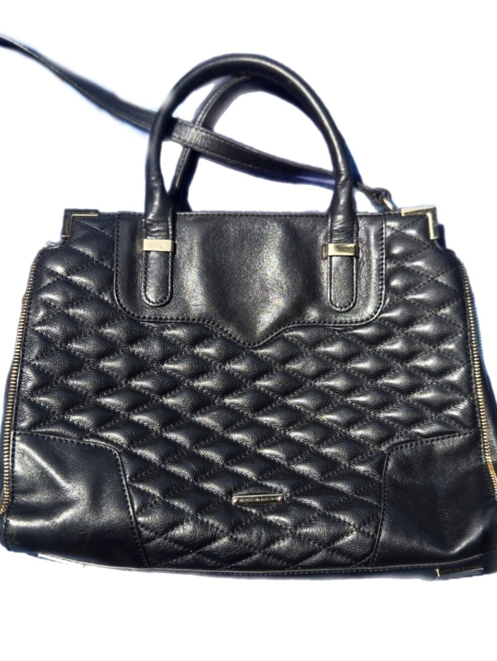 Rebecca Minkoff Amorous Quilted Leather Satchel
